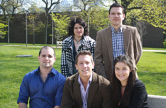 Group photo depicting the graduate student organizers of the conference